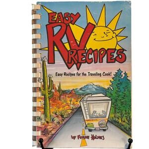 VTG 1997 Easy RV Recipes Book by Ferne Holmes, Spiral Bound, PB